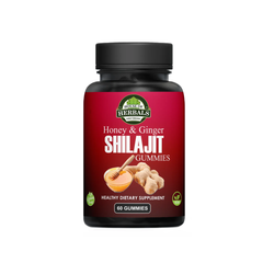 100% Pure Himalayan Shilajit Gummies (Honey & Ginger)
