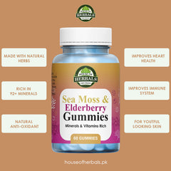 Seamoss & Elderberry Herbal Gummies