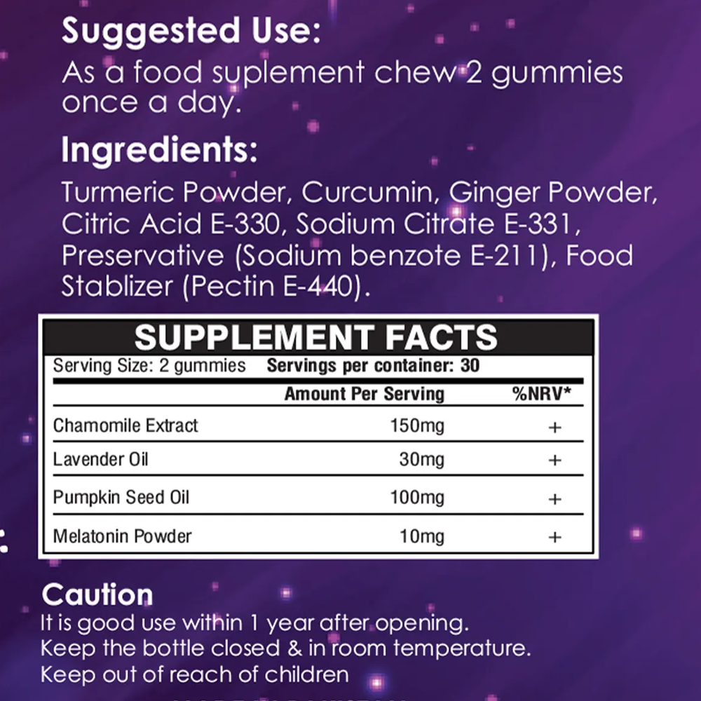 Sleep Well Herbal Gummies